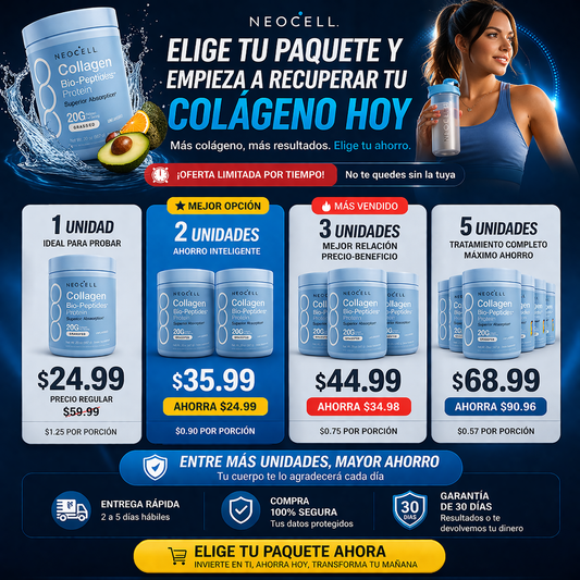 NEOCELL® COLLAGEN BIOPEPTIDES 567G HIDROLIZADO