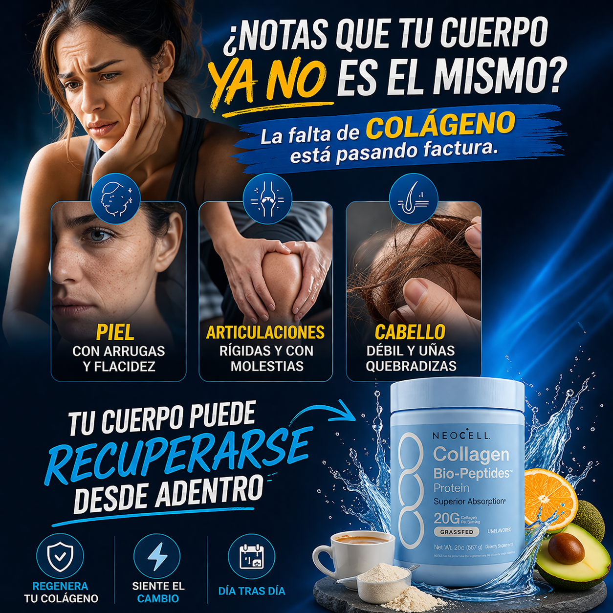 NEOCELL® COLLAGEN BIOPEPTIDES 567G HIDROLIZADO