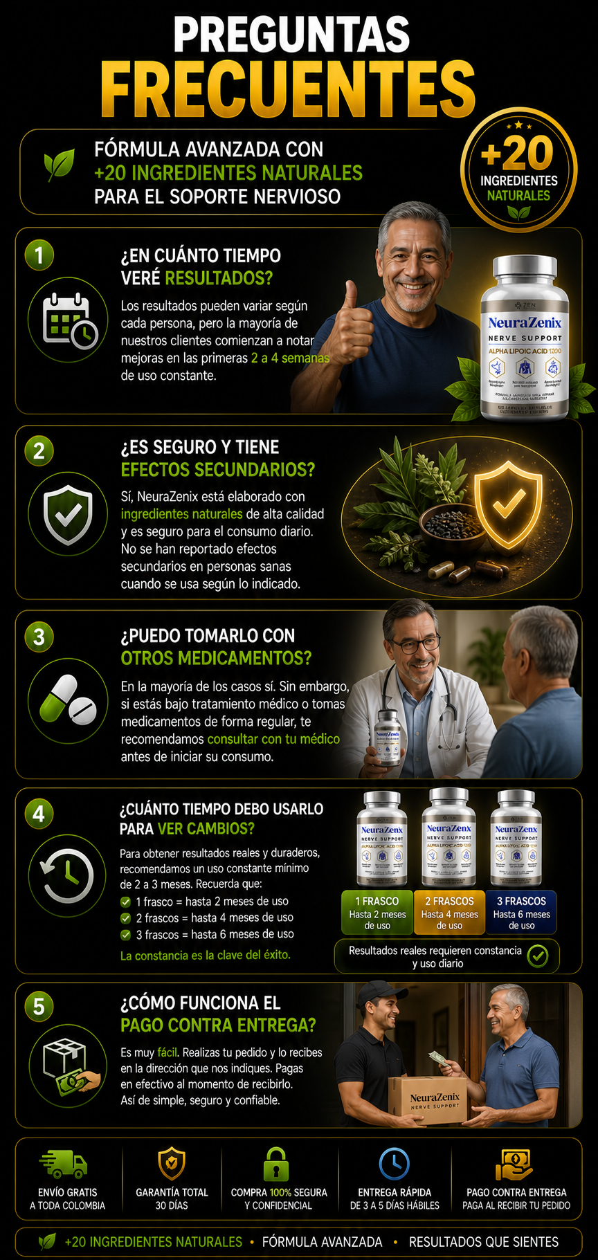 NeuraZenx: Alivia el hormigueo y recupera la sensibilidad en tus pies