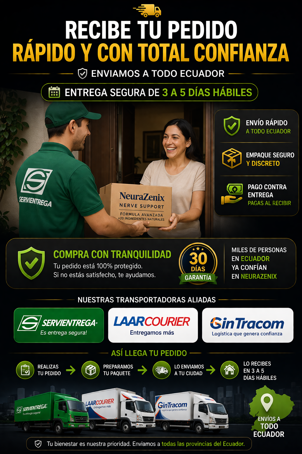NeuraZenx: Alivia el hormigueo y recupera la sensibilidad en tus pies