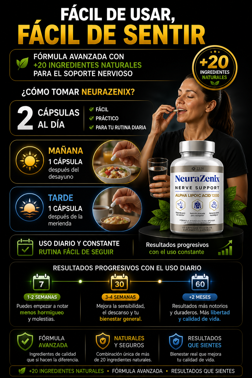 NeuraZenx: Alivia el hormigueo y recupera la sensibilidad en tus pies